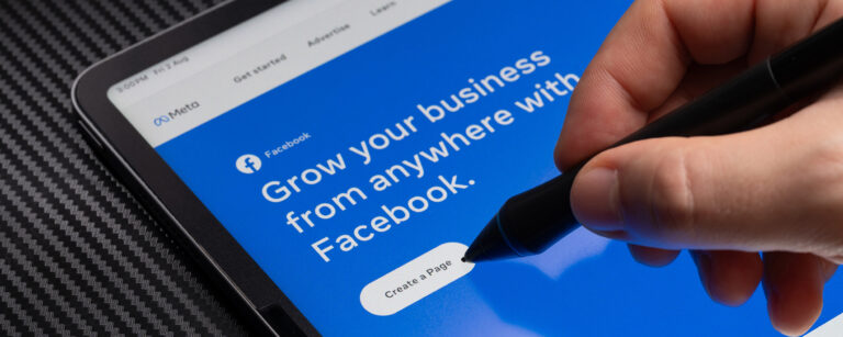 Facebook Login-Seite